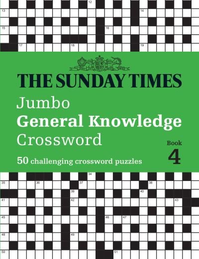 Cover for The Times Mind Games · The Sunday Times Jumbo General Knowledge Crossword Book 4: 50 General Knowledge Crosswords - The Sunday Times Puzzle Books (Paperback Bog) (2023)