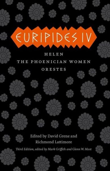 Cover for Euripides · Euripides IV: Helen, The Phoenician Women, Orestes - Complete Greek Tragedies (Paperback Book) [Third edition] (2013)