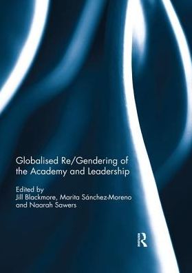 Cover for Globalised re/gendering of the academy and leadership (Paperback Book) (2019)