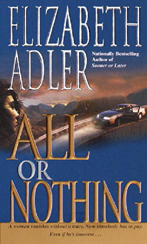 Cover for Elizabeth Adler · All or Nothing (Taschenbuch) (2000)