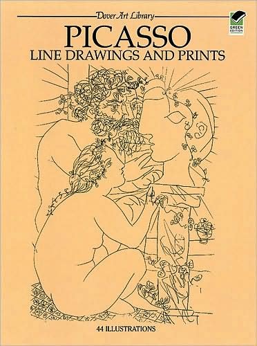 Cover for Pablo Picasso · Picasso Line Drawings and Prints - Dover Fine Art, History of Art (Taschenbuch) (1982)