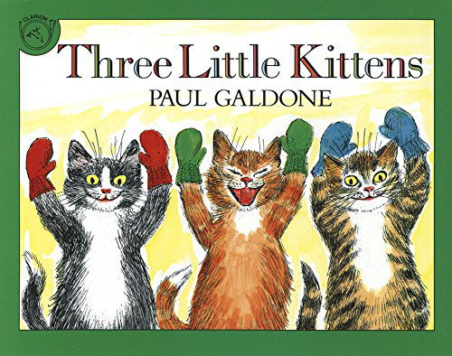 Cover for Paul Galdone · The Three Little Kittens (Pocketbok) (1988)