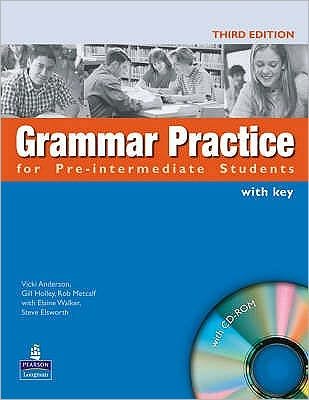 Cover for Elaine Walker · Grammar Practice for Pre-Intermediate Student Book with Key Pack - Grammar Practice (Book) [Package edition] (2007)