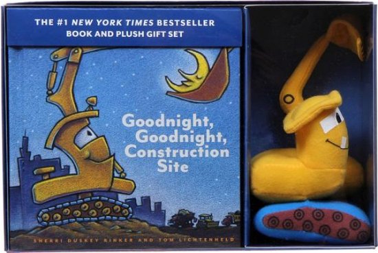Cover for Sherri Duskey Rinker · Goodnight, Goodnight, Construction Site Book and Plush Gift (Hardcover Book) (2016)