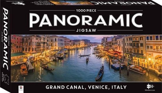 1000 Piece Panoramic Jigsaw Puzzle Grand Canal, Italy - Panoramic Jigsaws - Hinkler Pty Ltd - Board game - Hinkler Books - 9781488910968 - November 1, 2017