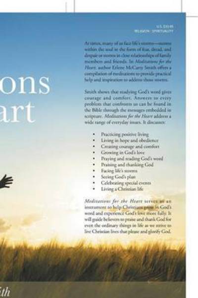 Cover for Erlene Mccarty Smith · Meditations for the Heart (Paperback Book) (2015)