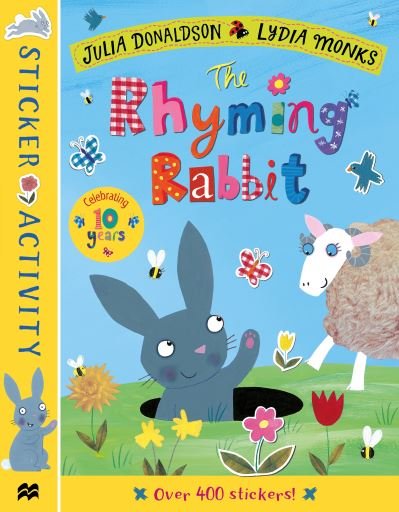 Cover for Julia Donaldson · The Rhyming Rabbit Sticker Book (Paperback Bog) (2021)