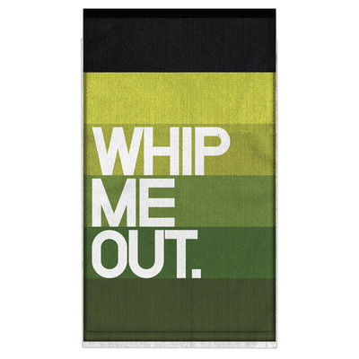 Cover for Knock Knock · Knock Knock Whip Me Out. Bar Towel (MERCH) (2018)