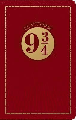 Cover for Insight Editions · Harry Potter: Platform Nine and Three-Quarters Travel Journal (Hardcover Book) (2020)