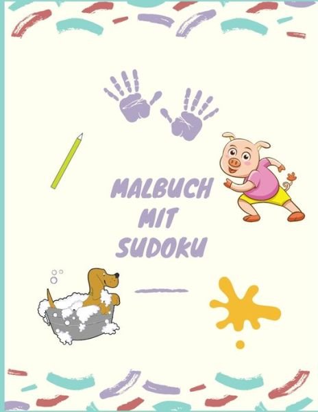 Cover for Luminar Design · Malbuch mit Sudoku (Taschenbuch) (2019)