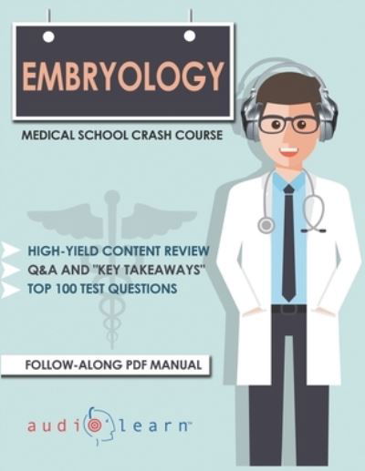Cover for Audiolearn Medical Content Team · Embryology - Medical School Crash Course (Paperback Book) (2019)