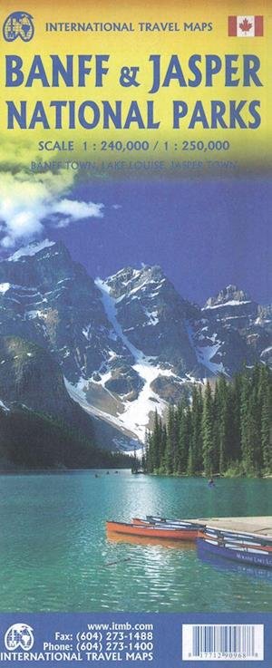 ITM Publications · International Travel Maps: Banff & Jasper National Parks (Gebundenes Buch) (2020)