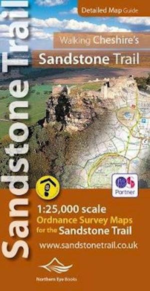 Cover for Walking Cheshire's Sandstone Trail - OS Map Book (Taschenbuch) (2020)