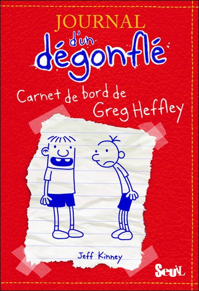 Cover for Jeff Kinney · Journal Dun Degonfle 1carnet De Bord De - Journal Dun Degonfle (Pocketbok) [French, J. Fiction Jeunesse G.f. edition] (2010)