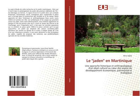 Cover for Adèle · Le &quot;jaden&quot; en Martinique (Buch)