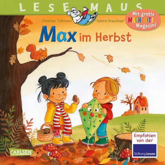 LESEMAUS 96: Max im Herbst - Christian Tielmann - Bøger - Carlsen Verlag GmbH - 9783551083968 - 26. august 2021