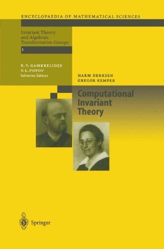 Computational Invariant Theory - Encyclopaedia of Mathematical Sciences - Harm Derksen - Books - Springer-Verlag Berlin and Heidelberg Gm - 9783642077968 - December 1, 2010