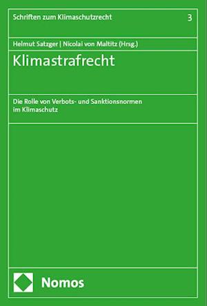 Cover for Helmut Satzger · Klimastrafrecht (Book) (2024)