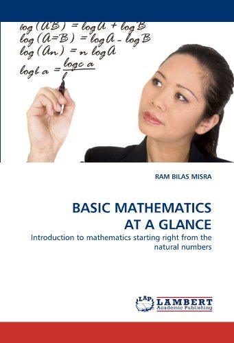 Cover for Ram Bilas Misra · Basic Mathematics at a Glance (Pocketbok) (2010)