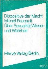 Cover for M. Foucault · Dispositive der Macht (Buch)