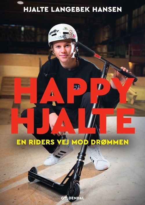 Cover for Hjalte Langebek Hansen · Happyhjalte (Sewn Spine Book) [1st edition] (2021)