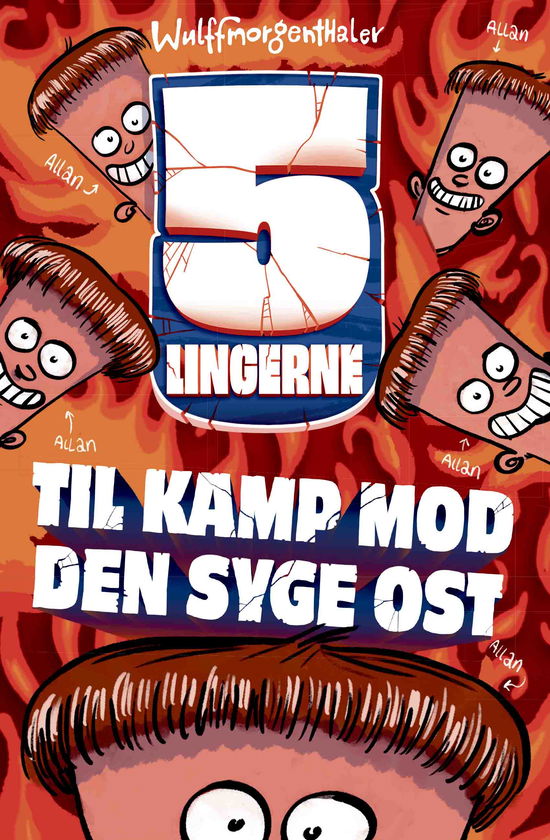 Anders Morgenthaler; Mikael Wulff; Pernille Bønløkke Toustrup · Femlingerne: Femlingerne - til kamp mod den syge ost (Paperback Book) [3. Painos] (2024)