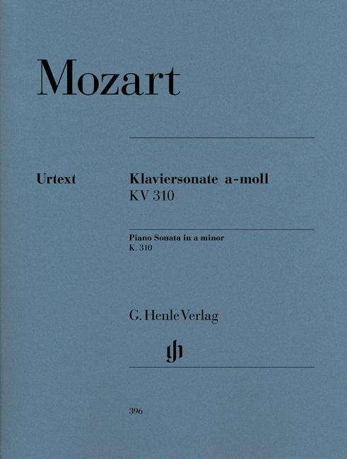 Cover for Mozart · Klaviersonate a-Moll KV310.HN396 (Bok) (2018)