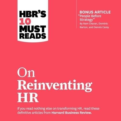 Cover for Ram Charan · Hbr's 10 Must Reads on Reinventing HR (CD) (2019)