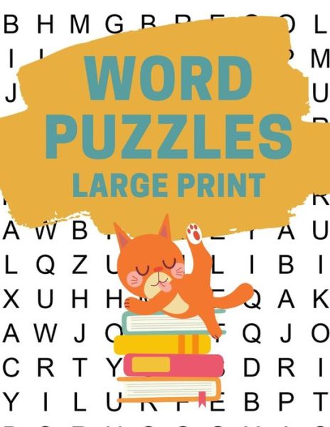 Large Print Word Puzzles - Getelan Journals - Libros - Independently Published - 9798563846968 - 12 de noviembre de 2020