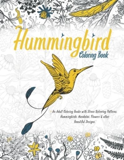 Cover for Trodero Art · Hummingbird Coloring Book (Paperback Book) (2020)