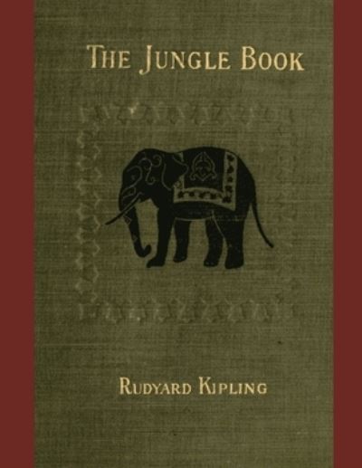 Cover for Rudyard Kipling · The Jungle Book (Illustrated) (Paperback Book) (2021)