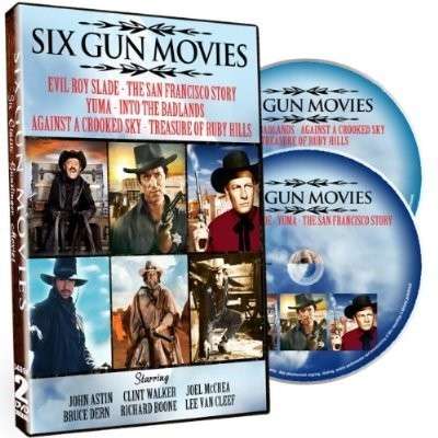 Cover for Six Gun Movies (DVD) (2013)