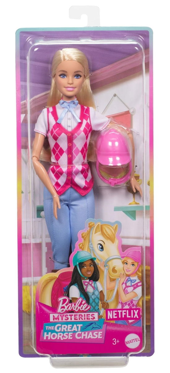 Cover for Barbie · Barbie Horse Riding Malibu Doll (MERCH) (2024)