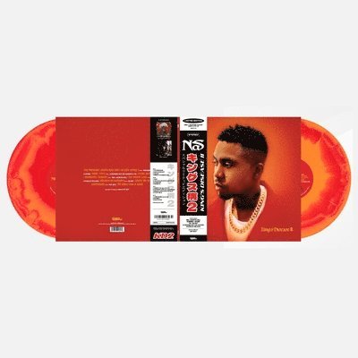 Cover for Nas · King's Disease II (Red &amp; Tangerine Coloured Vinyl) (LP) (2023)