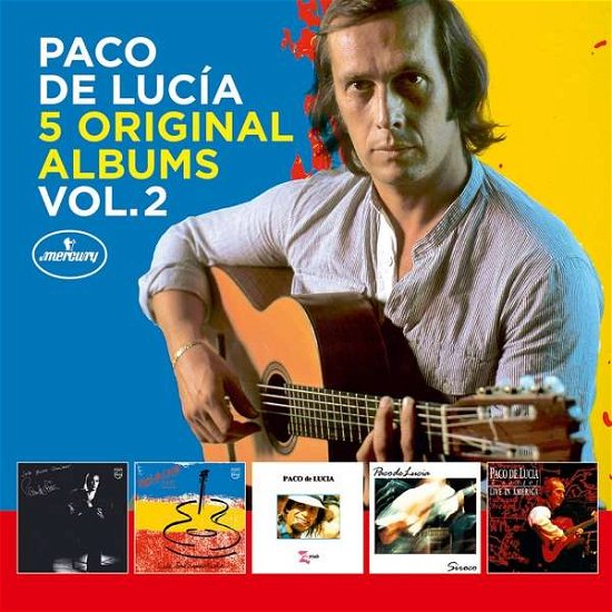 Cover for Paco De Lucia · 5 Original Albums Vol. 2 (CD) (2019)