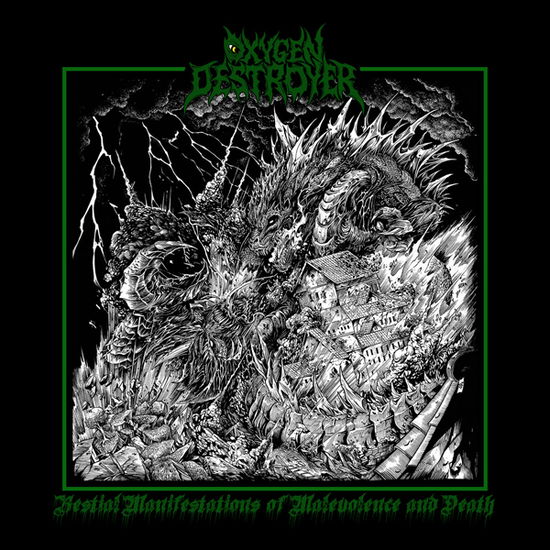 Cover for Oxygen Destroyer · Bestial Manifestations of Malevolence and Death (CD) (2022)