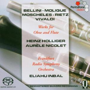 Cover for Holliger - Nicolet - Inbal · Bellini / Molique / Rietz - Werke (CD) (2008)