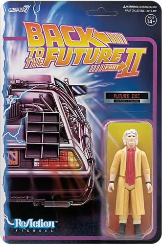 Back To The Future 2 Reaction Figure W1 - Doc Brown Future - Back to the Future - Merchandise - SUPER 7 - 0840049807969 - September 9, 2020