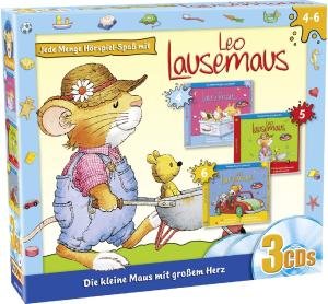 Leo Lausemaus 3 CD Box (Folge4-6) - Leo Lausemaus - Musiikki - Kiddinx - 4001504121969 - perjantai 8. lokakuuta 2010