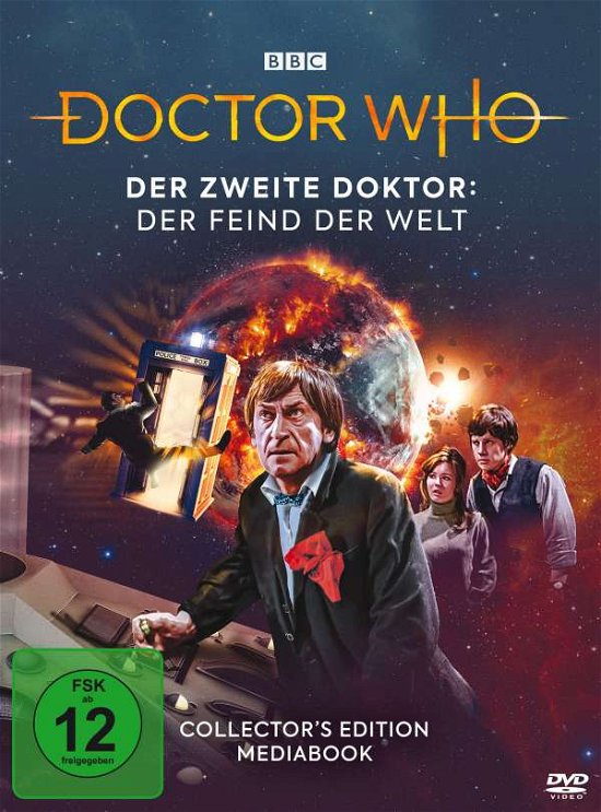Cover for Troughten,patrick / Hines,frazer / Watling,deborah/+ · Doctor Who:der Feind Der Welt (Mediabook) Ltd. (DVD) (2021)