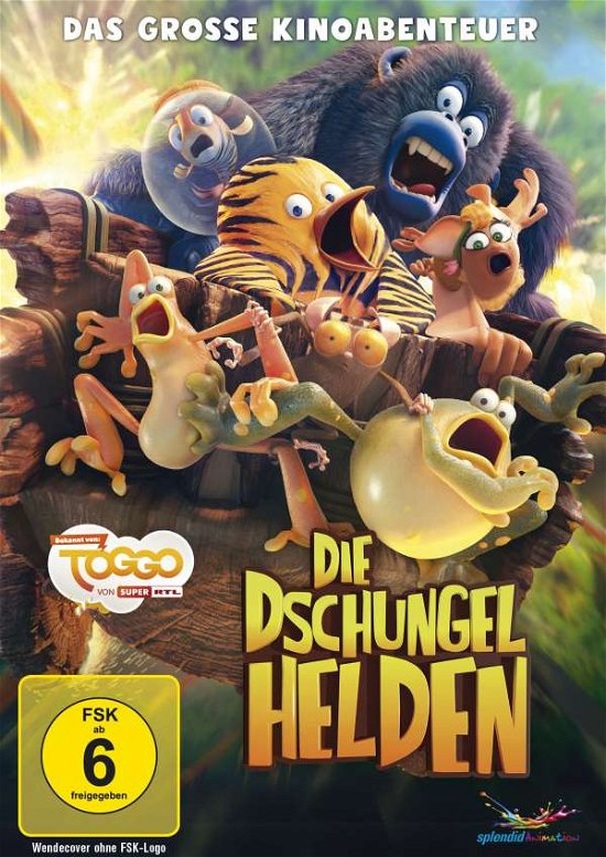 Cover for Die Dschungelhelden · Das Groe Kinoabenteuer (Import DE) (DVD) (2018)