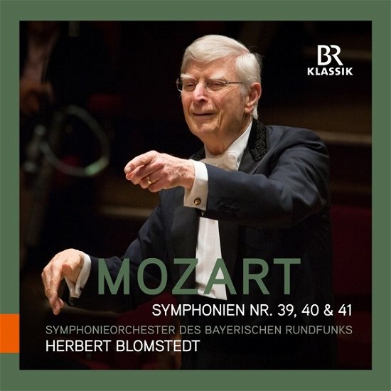 Cover for Symphonieorchester Des Bayerischen Rundfunks / Herbert Blomstedt · Mozart: Symphonies No. 39, 40 &amp; 41 (CD) (2023)