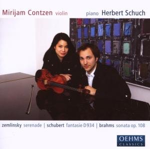 Contzen / Schuch, Schubert - Contzen,Mirijam / Schuch,Herbert - Musiikki - OehmsClassics - 4260034865969 - maanantai 2. heinäkuuta 2007