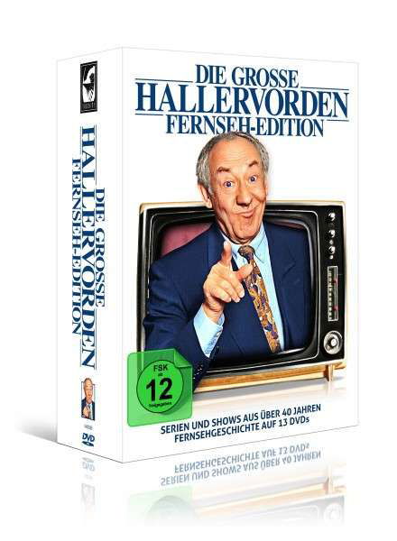 Cover for Dieter Hallervorden · Große Hallervorden Fernseh-Ed.13DVD (Buch) (2012)