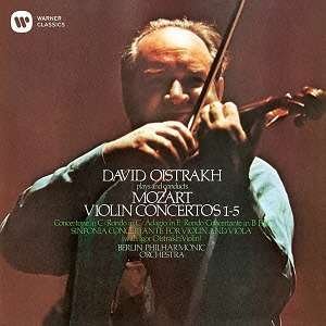 Cover for Oistrakh David · Mozart: Violin Concertos Nos.1 (CD) (2016)