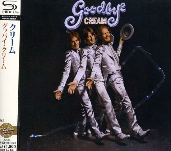 Cover for Cream · Goodbye (CD) [Japan Import edition] (2021)
