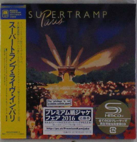 Paris - Supertramp - Music - UNIVERSAL - 4988031180969 - October 26, 2016