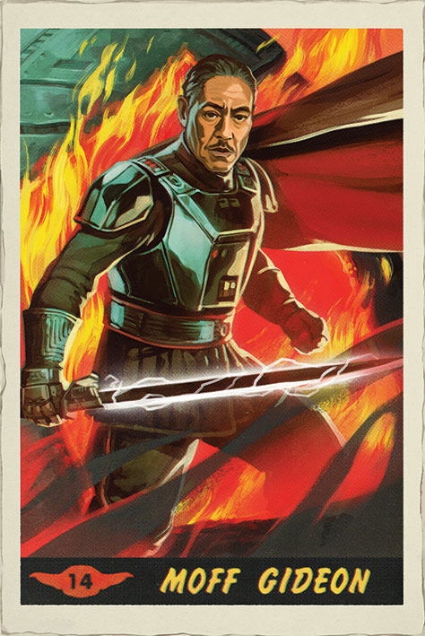 Cover for Star Wars: Pyramid · The Mandalorian: Moff Gideon Card Maxi Poster (Poster Maxi 61X91,5 Cm) (MERCH)