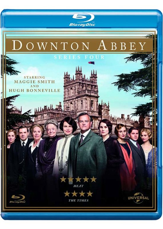 Cover for Downton Abbey-series 4 · Downton Abbey  Series 4 (Blu-ray) (2013)