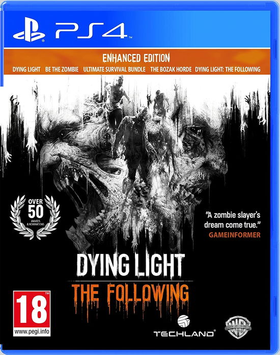 Cover for Warner Brothers · Playstation 4: Dying Light: The Following Enhanced Edit (DVD)